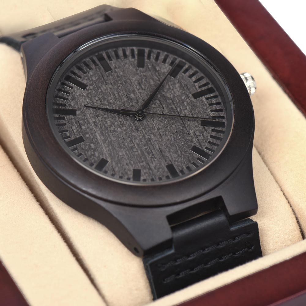Timeless Sandalwood Wooden Watch – A Meaningful Gift for Him